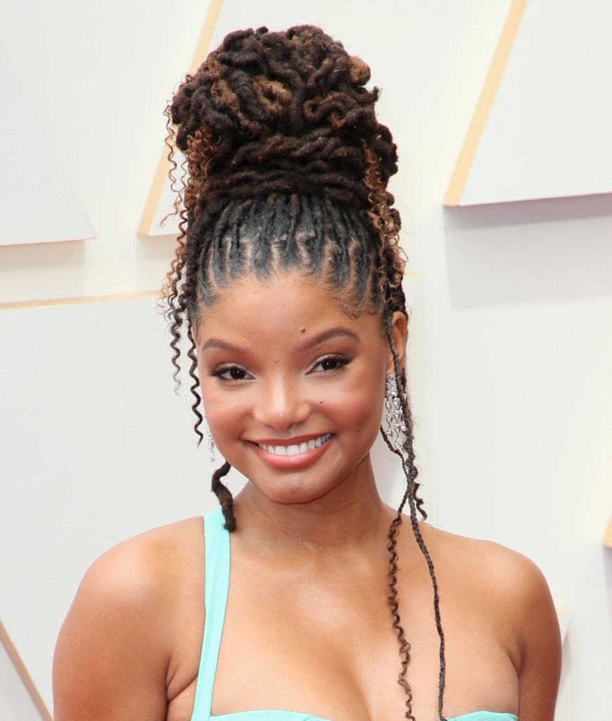 Inspiring hairstyles for wedding guest black women braids
