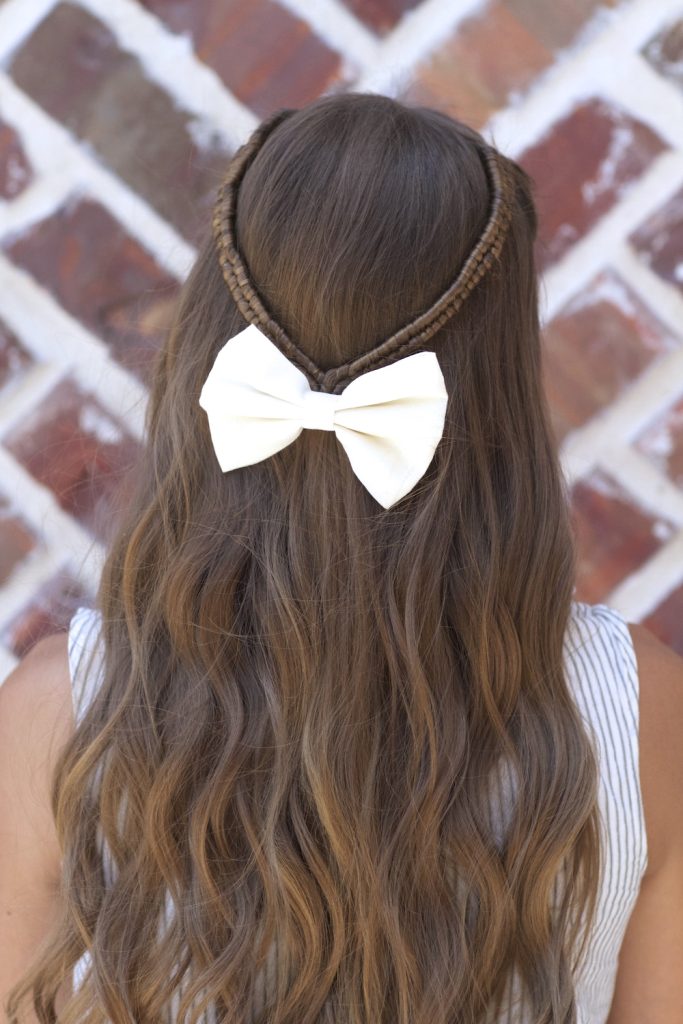 Tasteful long hairstyles for school inspiration