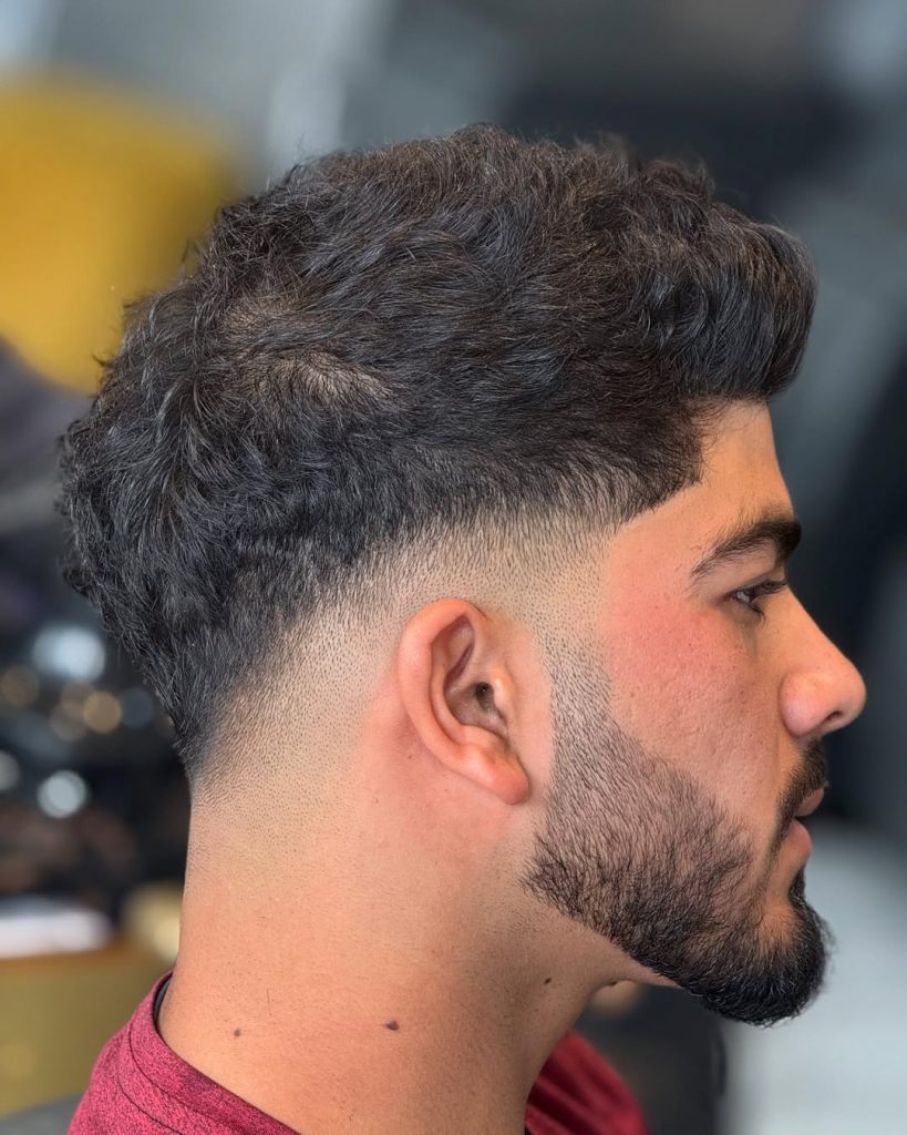 Top taper fade for hairstyles men for thin hair