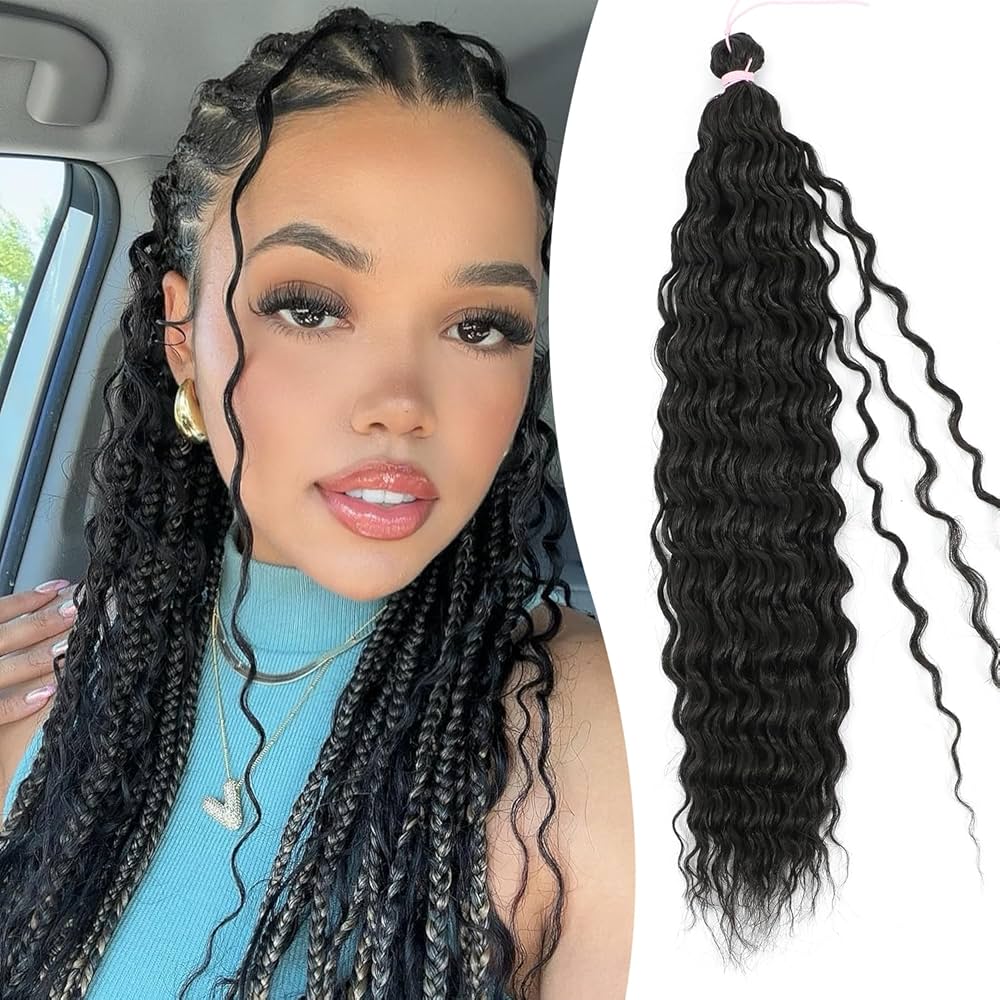 Dazzling knotless braids ideas