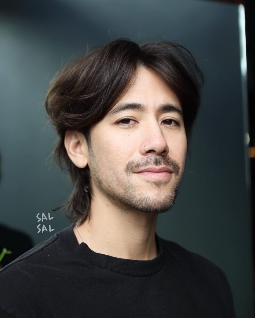 Classic long hairstyles for thick hair men trends