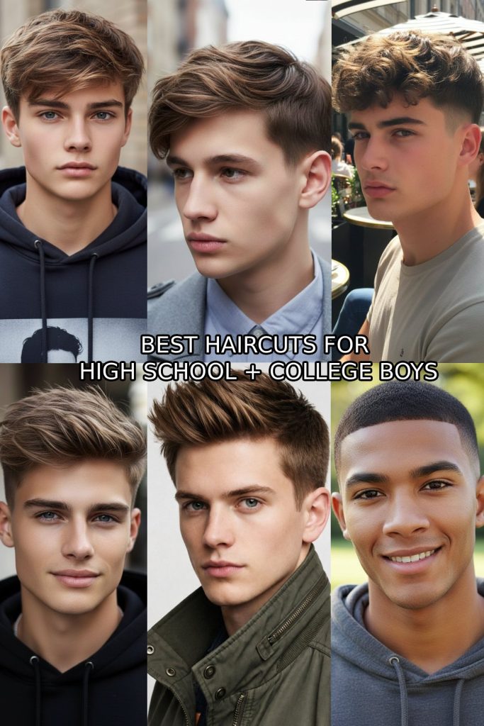Designer low maintenance hairstyles men for school