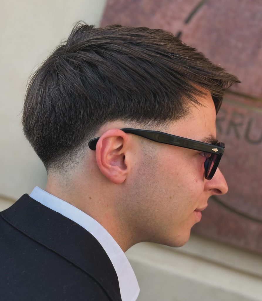Seasonal protective men haircut for work