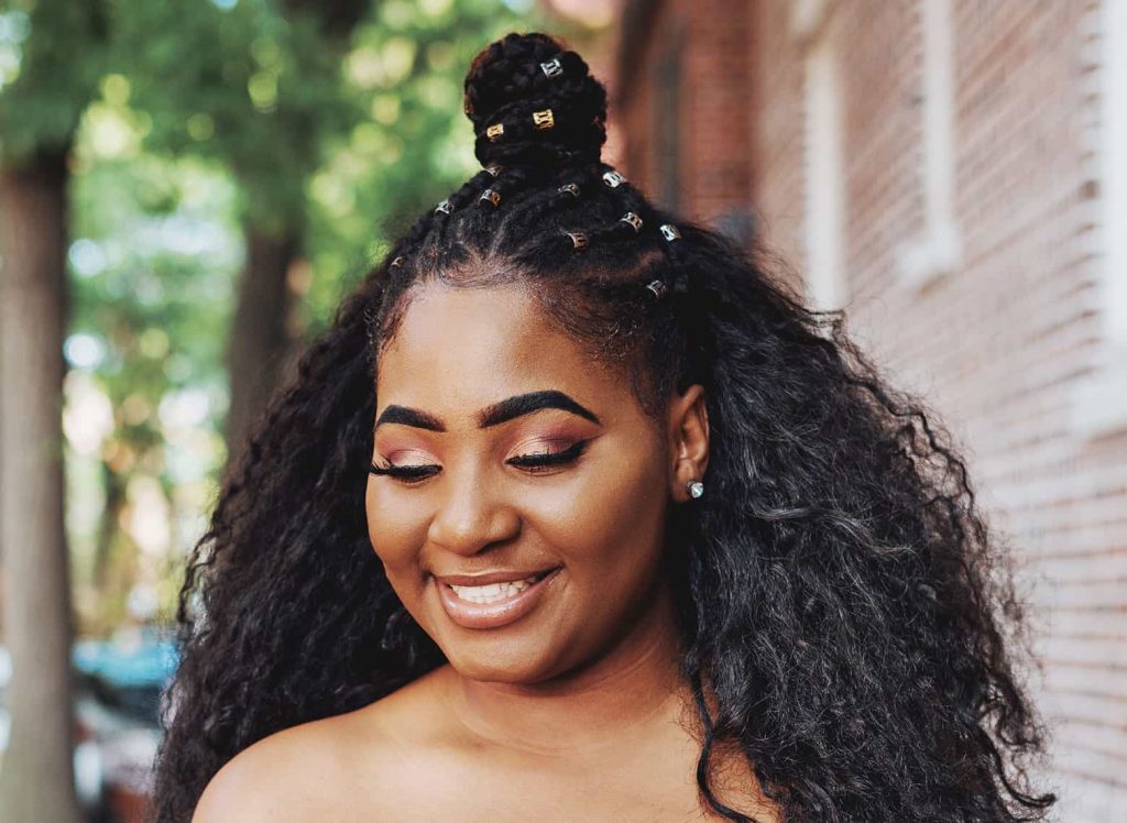 Calming box braids step by step