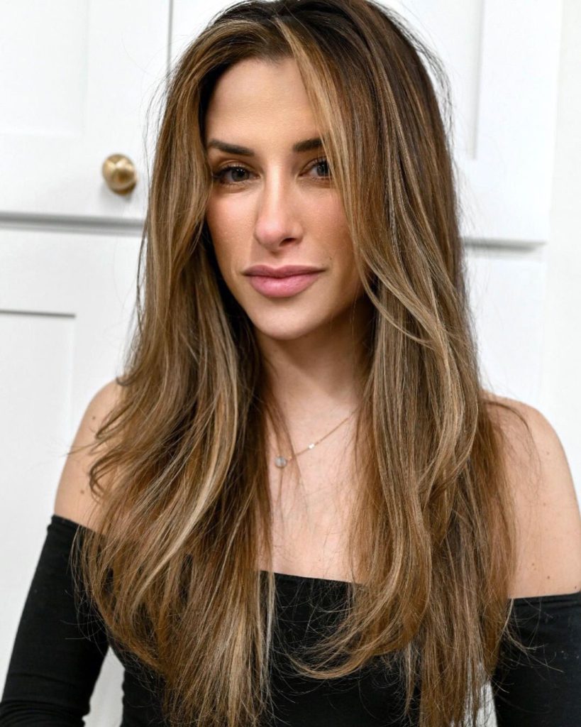 Comforting long hairstyles for straight hair for beginners
