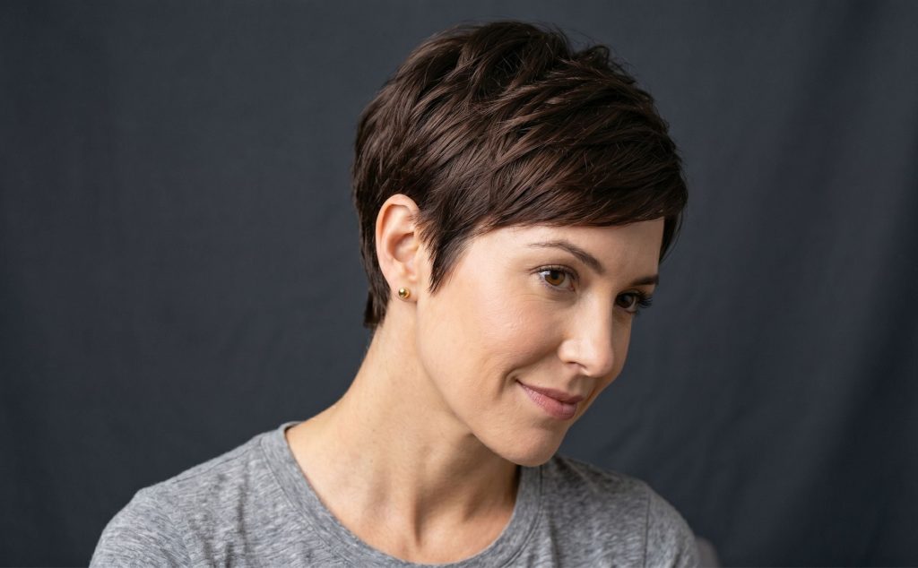 Functional short hairstyles for thin hair women for natural hair