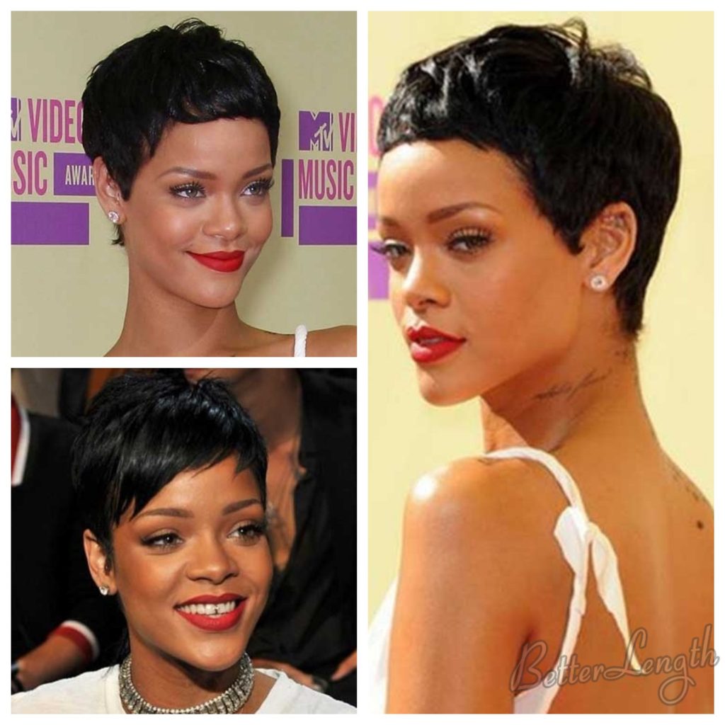 Layered side part haircut for short hairstyles for women black hair