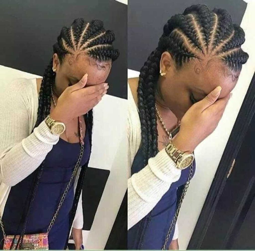 Balanced best hairstyles braids for round faces