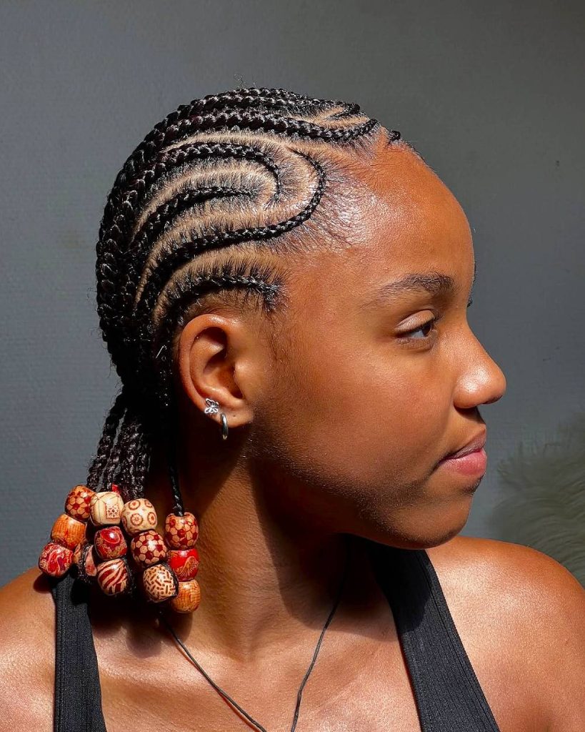 Loving hairstyles braids for black women for oval face