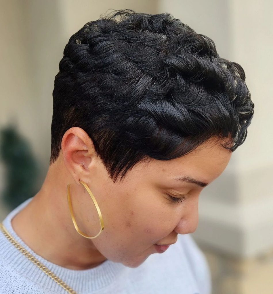 Clever quick lob haircut