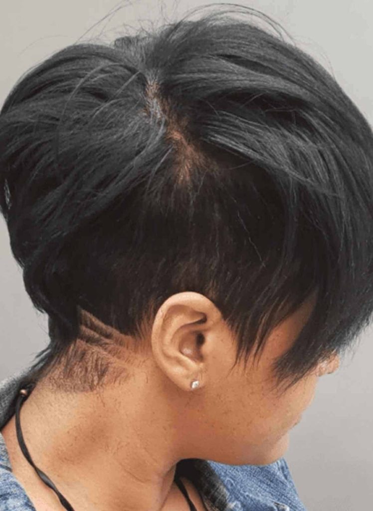 Creative textured crop for haircut for women ideas