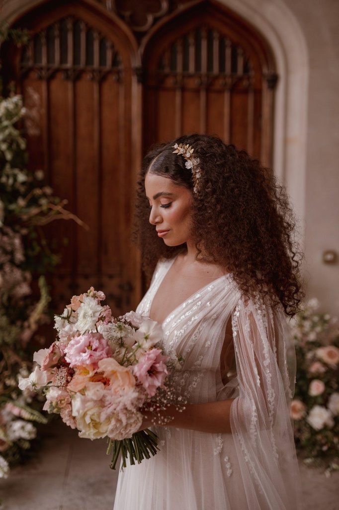Upbeat long hairstyles for wedding ideas