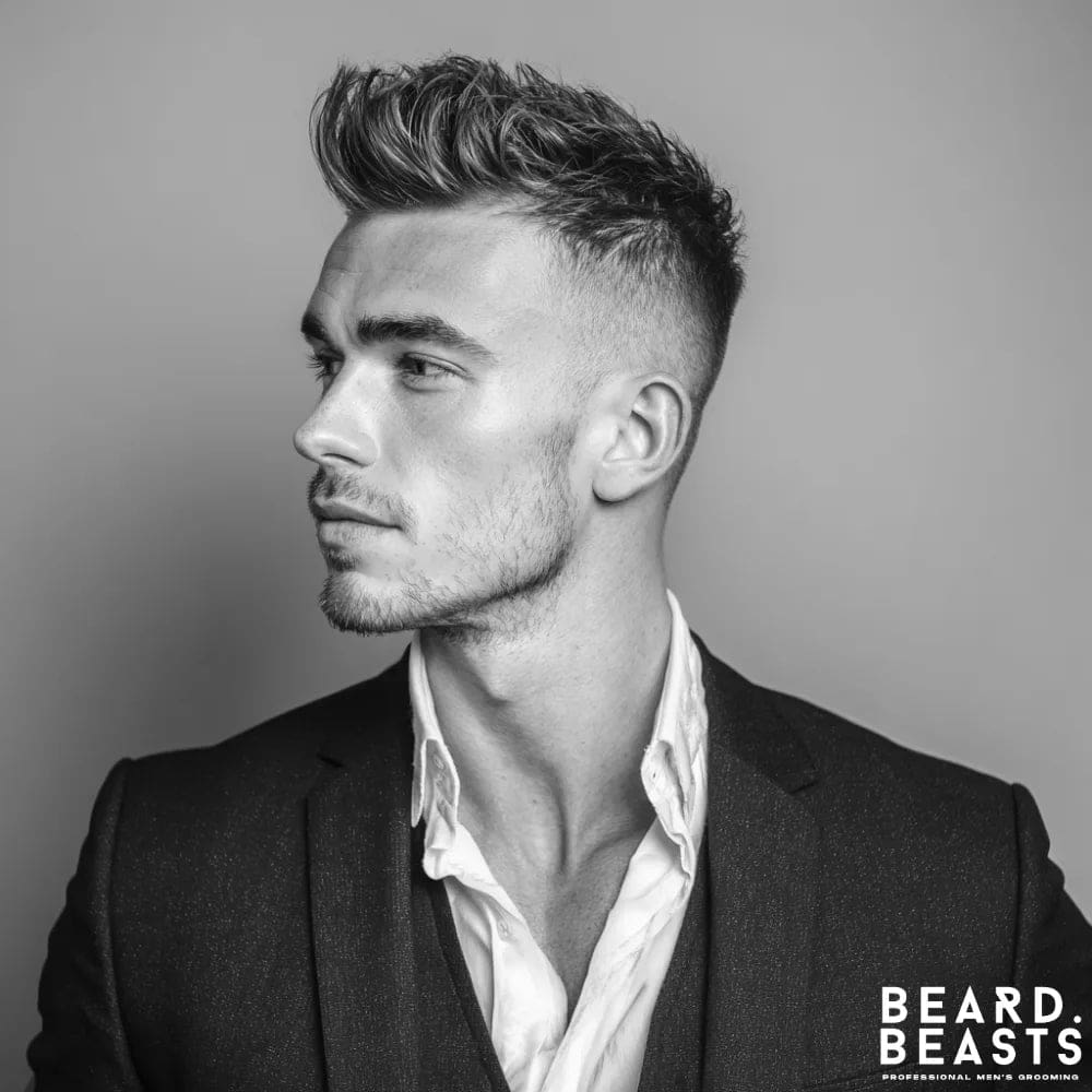 Clean men haircut for work ideas