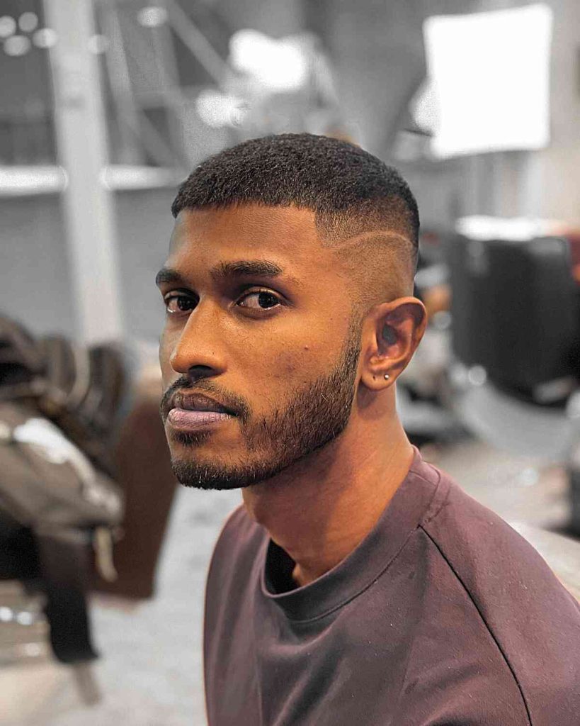 Space-saving simple hairstyles men for thick hair