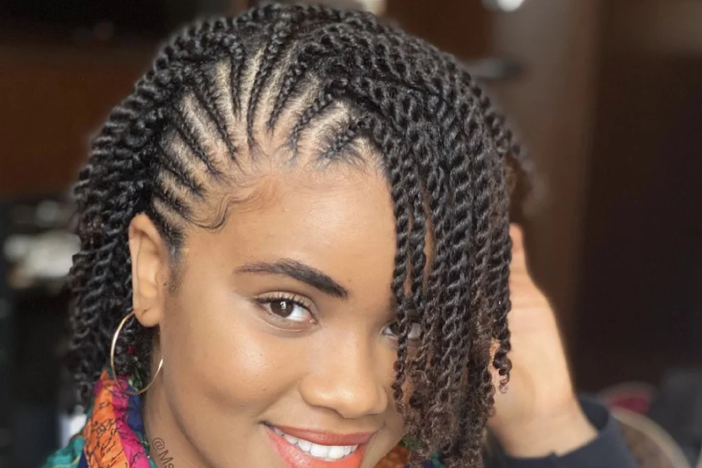 Stylish best knotless braids