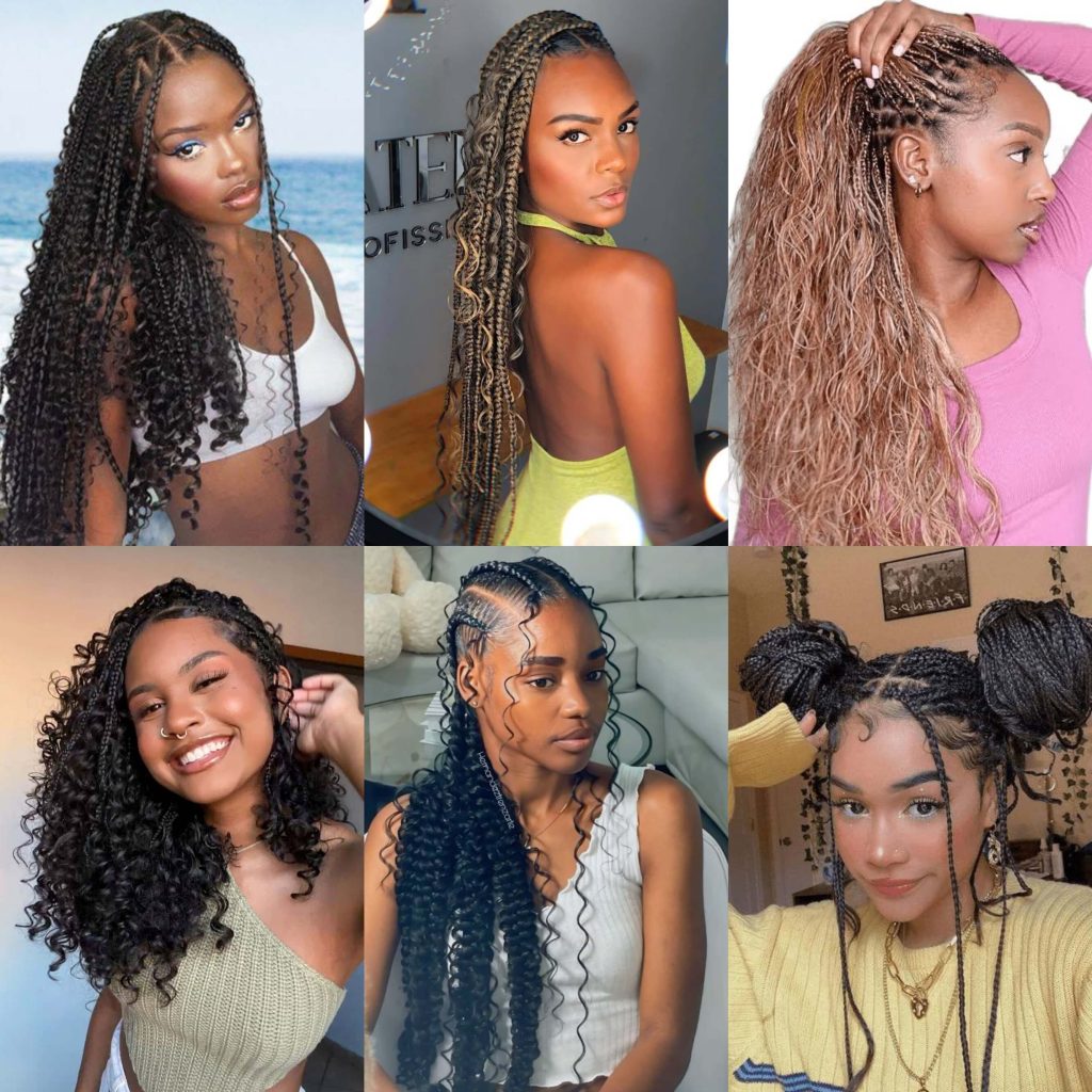 Airy black hairstyles ideas braids zara
