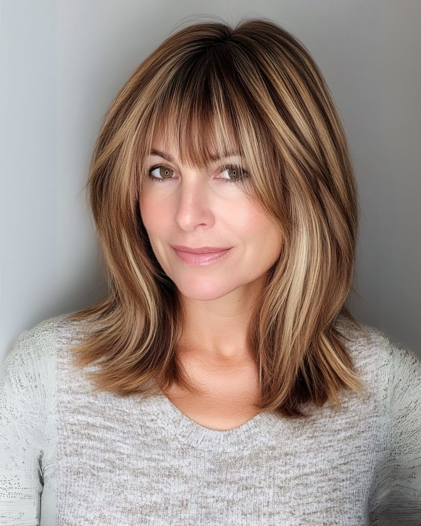 Serene easy hairstyles for women over 40 2026