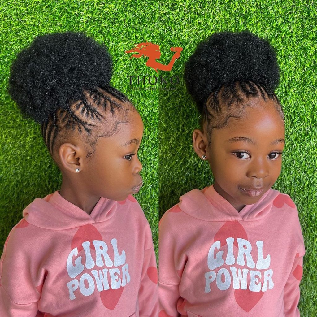 Charming haircut ideas for black hairstyles for kids girls