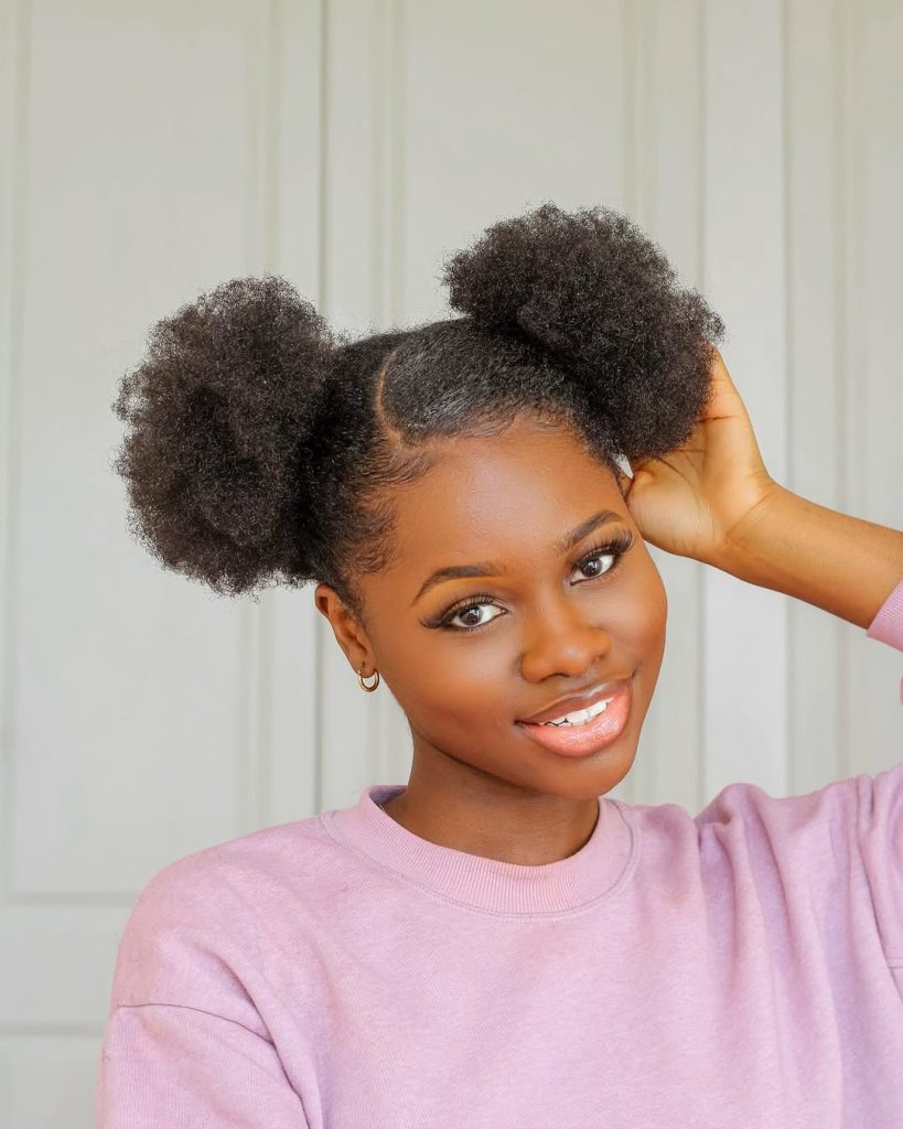 Simple black hairstyles for girls step by step