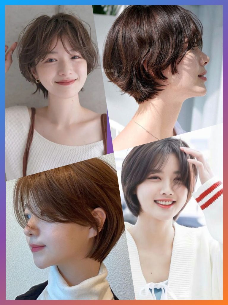 Unique short hairstyles for girls with wavy hair