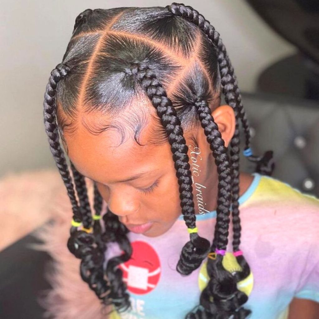 Contemporary trending black hairstyles for girls easy