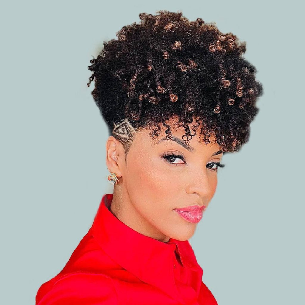 Minimal women short hairstyles for black women step by step