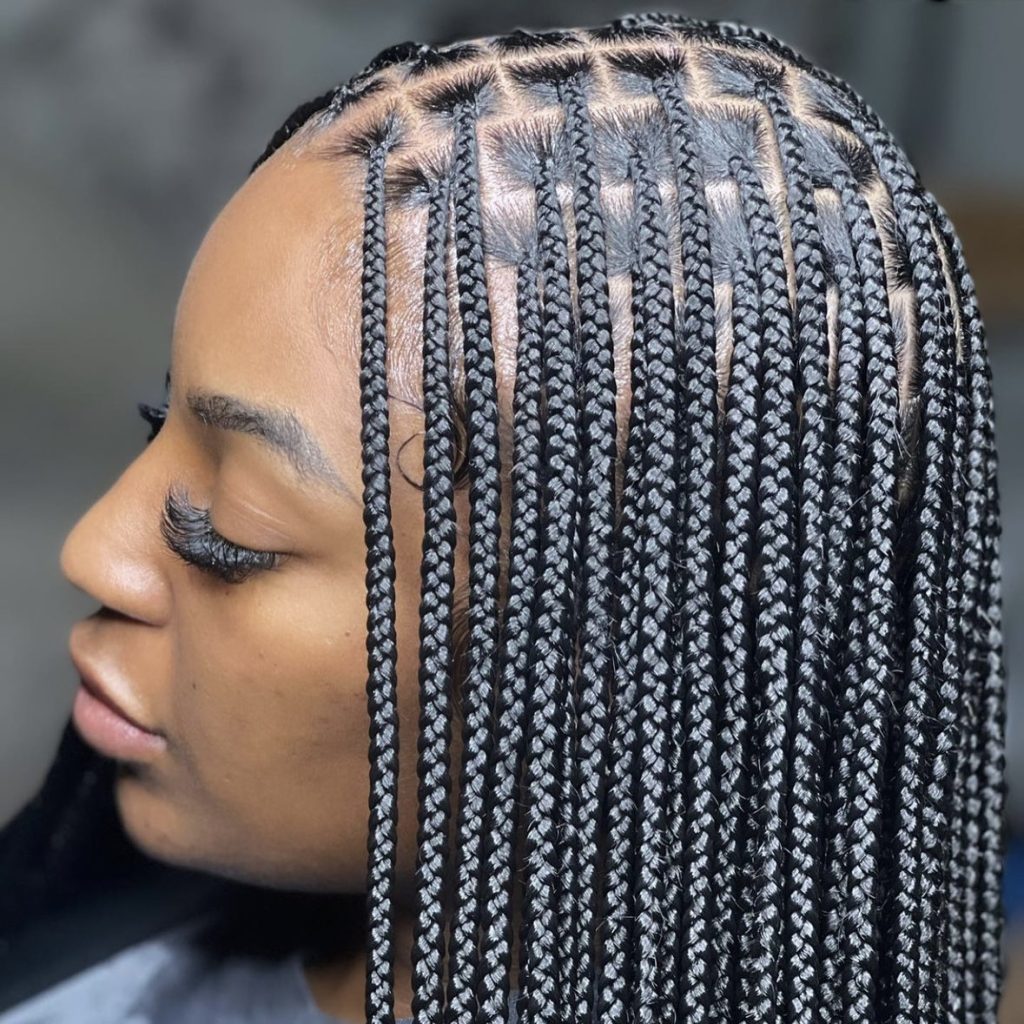 Heartfelt black hairstyles ideas braids for wedding