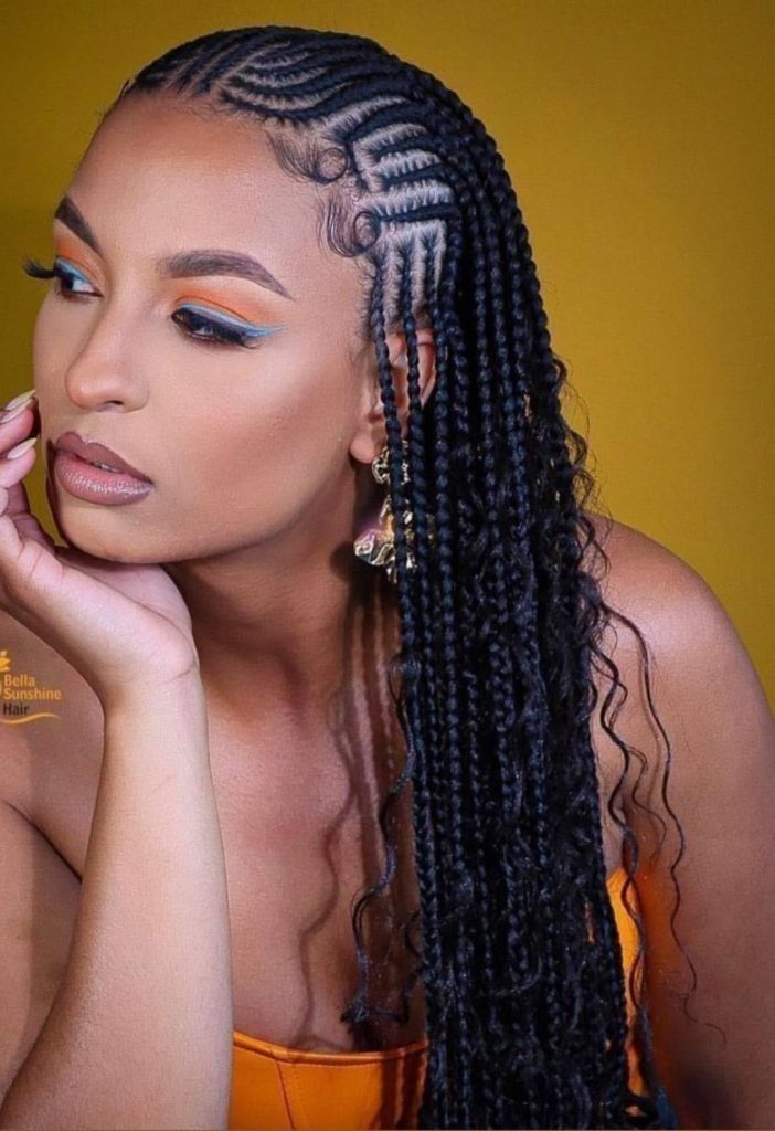 Airy goddess braids for with braids women hairstyles