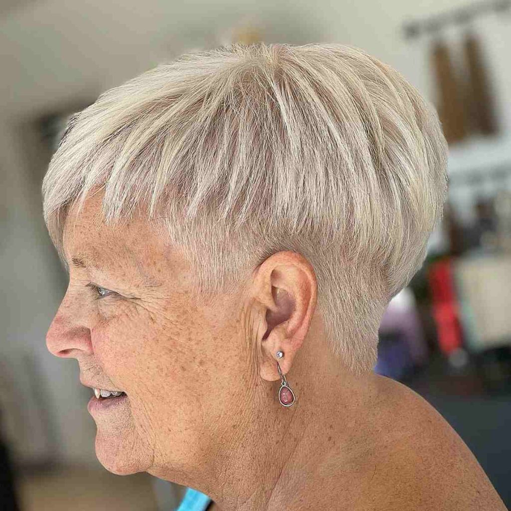 Updated best short hairstyles for ladies over 60