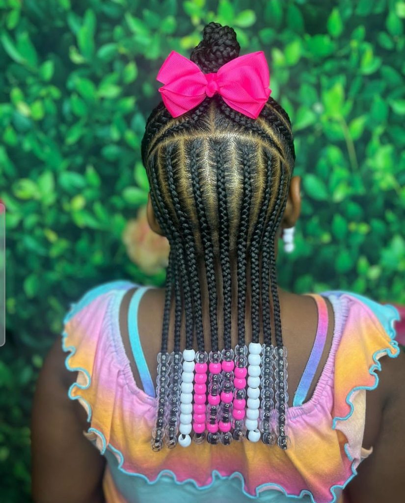 Bold trending hairstyles for girls braids black