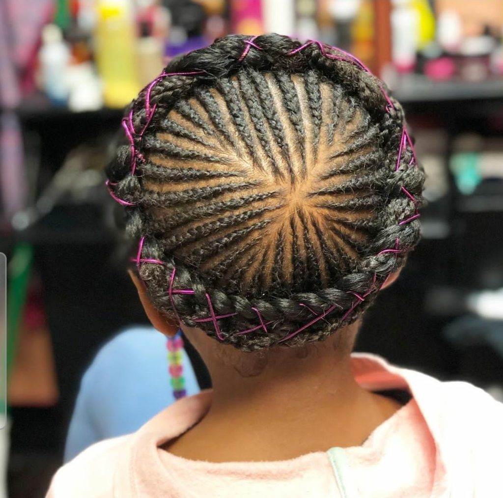 Editors Pick bantu knots for braids for kids girls black
