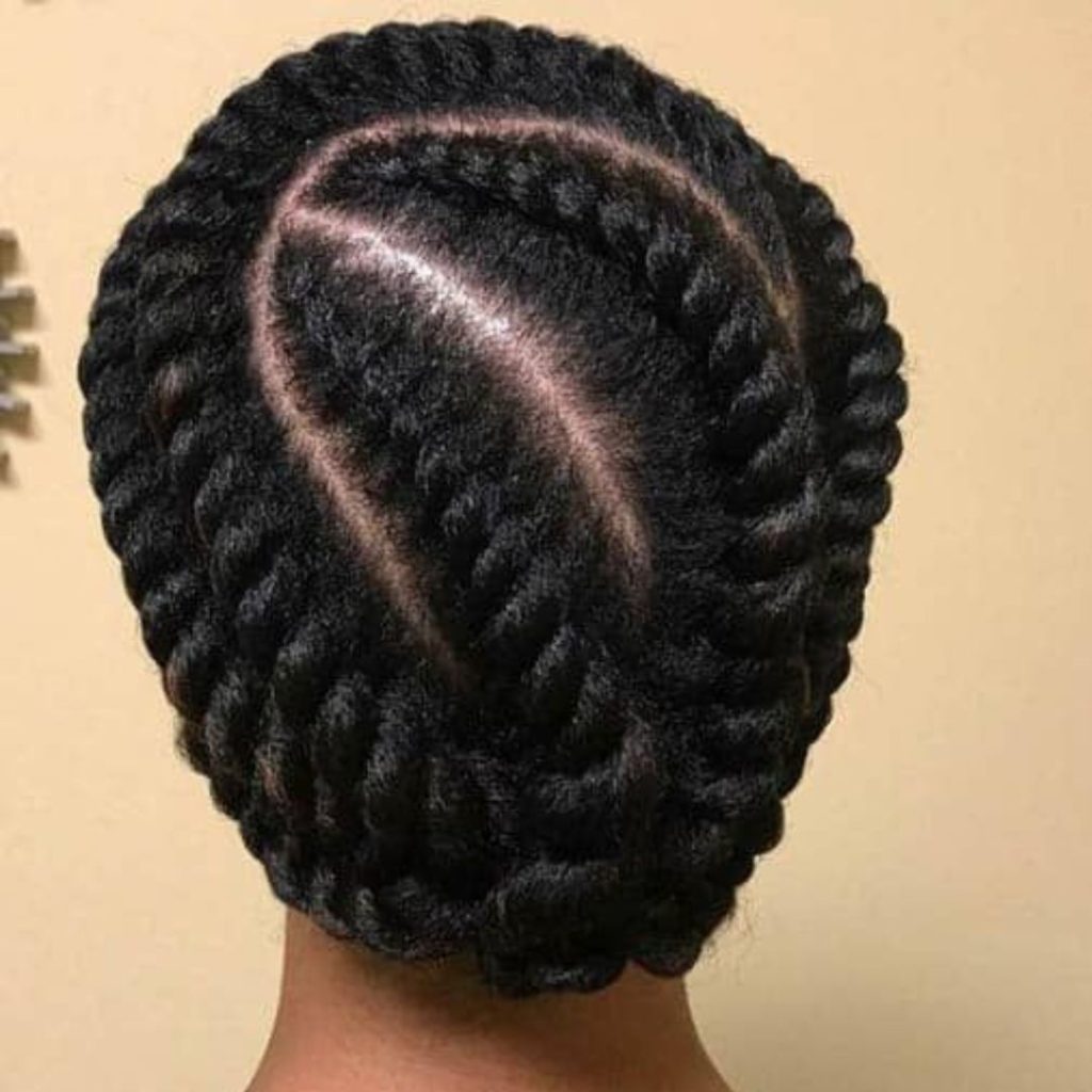 Elegant black hairstyles for working out guys