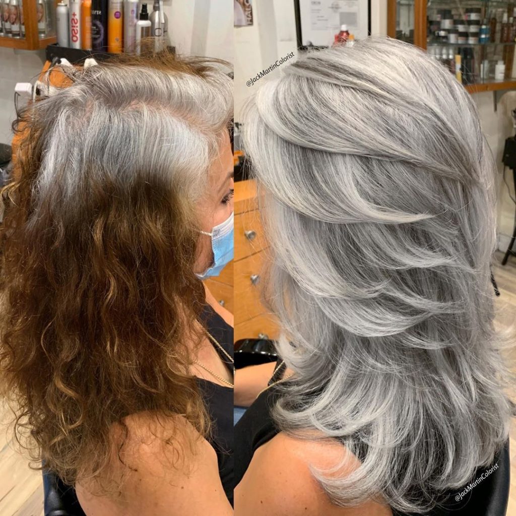 Designer haircut ideas for long hairstyles over 50