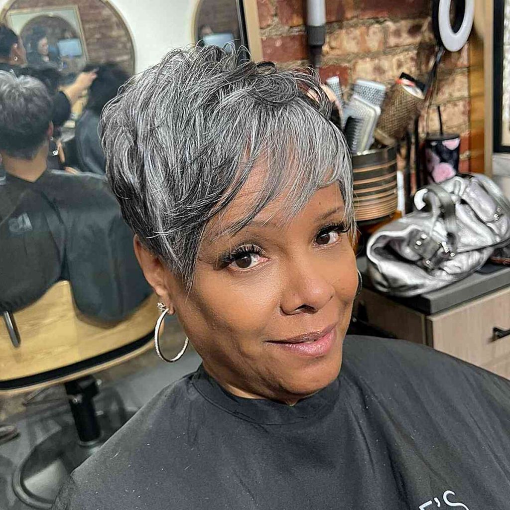 Designer best black hairstyles over 50
