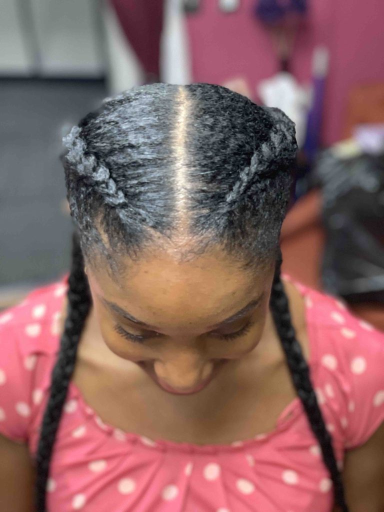 Excellent braids for natural hair for school