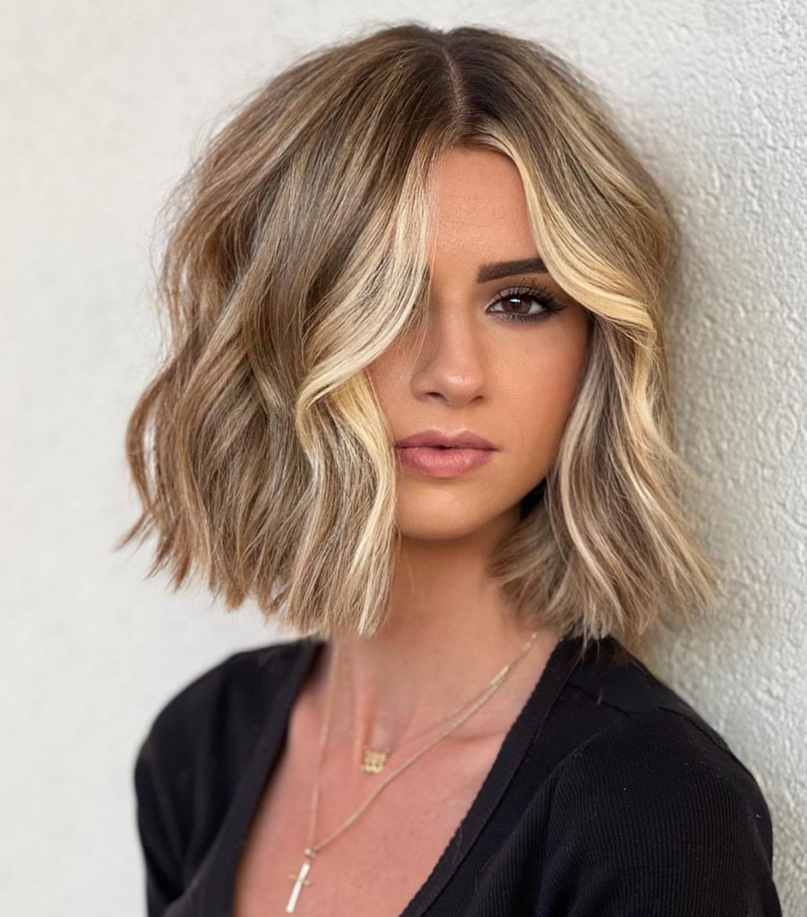 Designer easy short hairstyles over 40 round face female