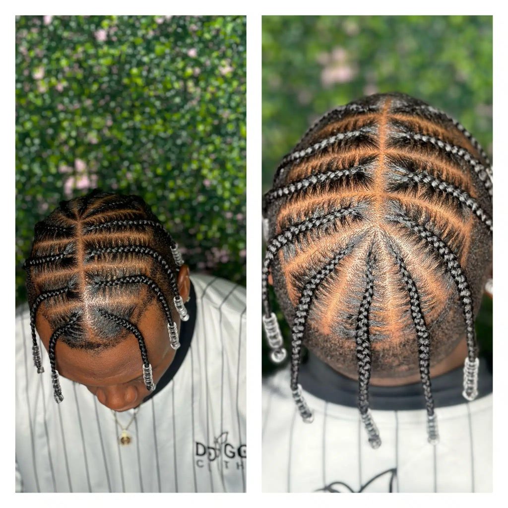 Bold hairstyles braids for men for curly hair