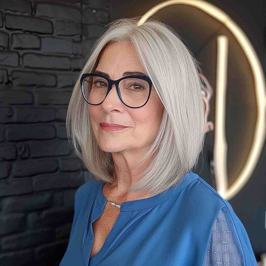 Luxe party long hairstyles over 60
