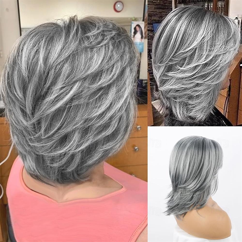 Pinterest-worthy short hairstyles for women over 60 back view