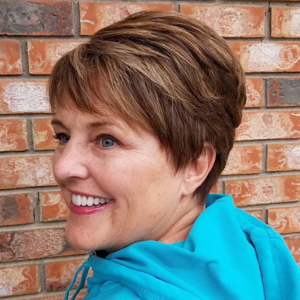 Neat party short hairstyles for working women