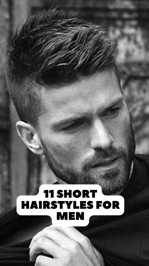 Calming easy short grey hairstyles for men low maintenance