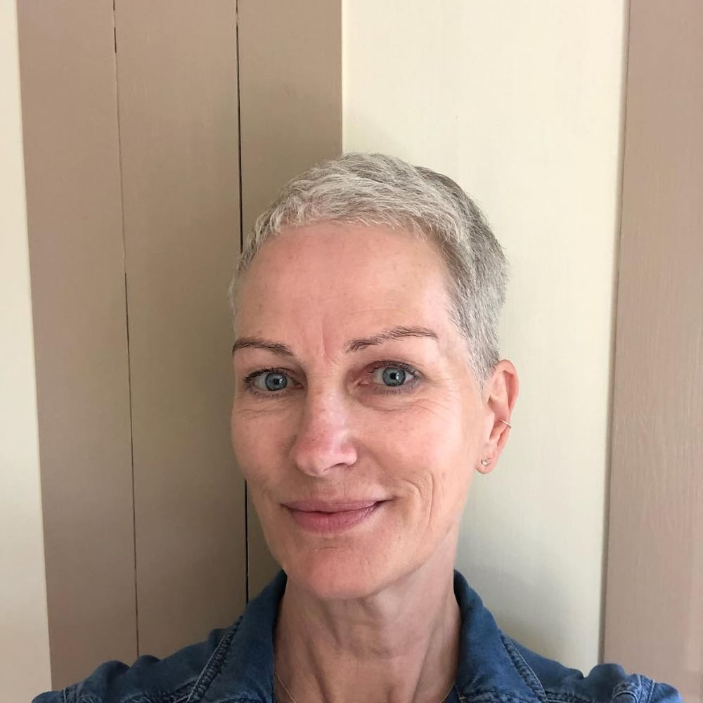 Refreshing short hairstyles for women over 50 with dark hair