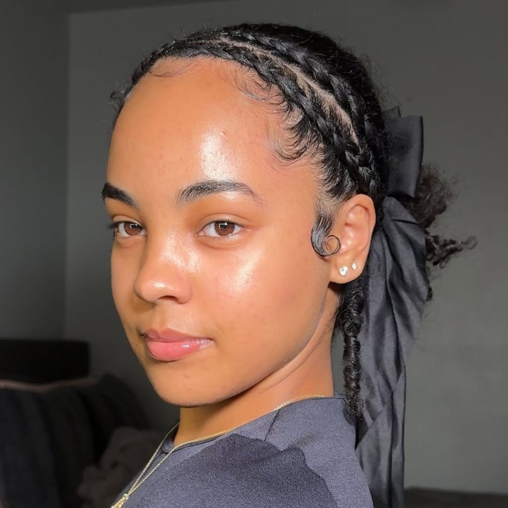 Viral hairstyle ideas for braids for oval face shape female