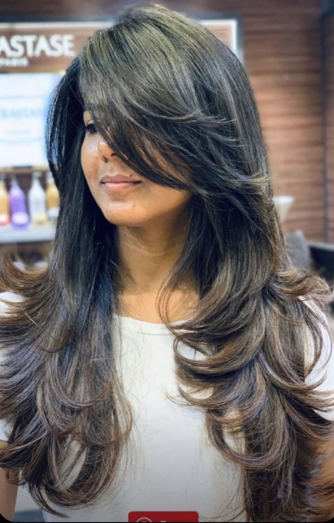 Graceful long hairstyles for women ideas with bangs