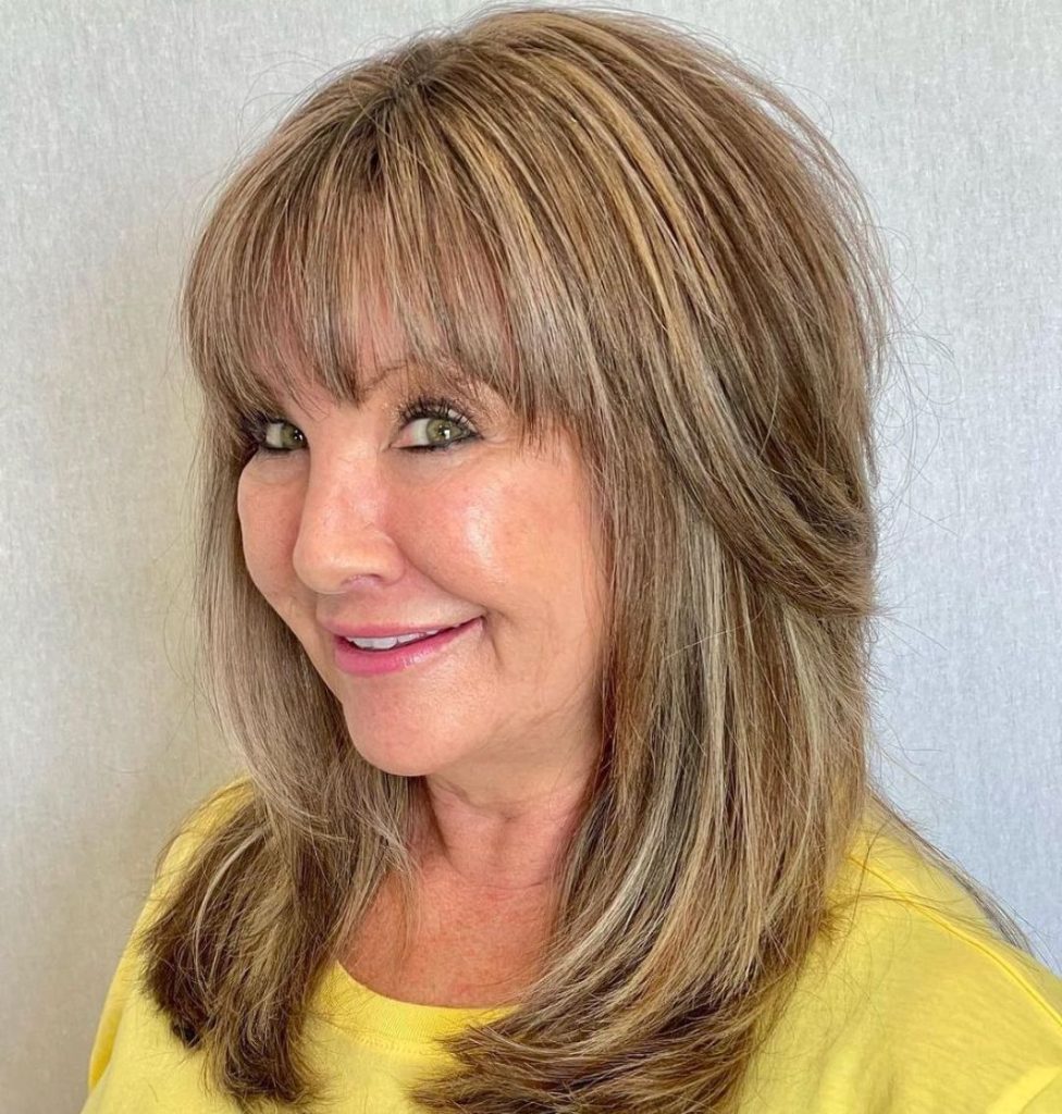 Modern long hairstyles over 60 women step by step