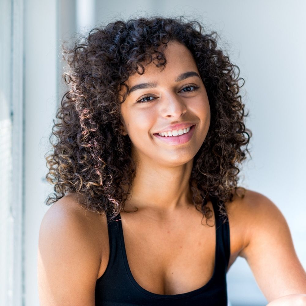 Wonderful women hairstyles for natural hair for round face