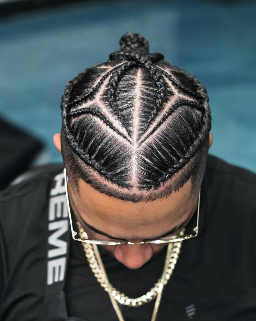 Serene best with braids hairstyles men