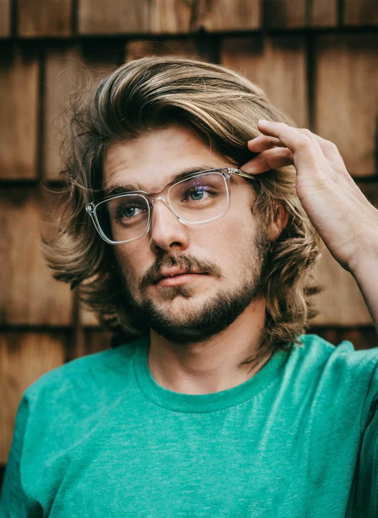 Iconic natural long hairstyles men over 60