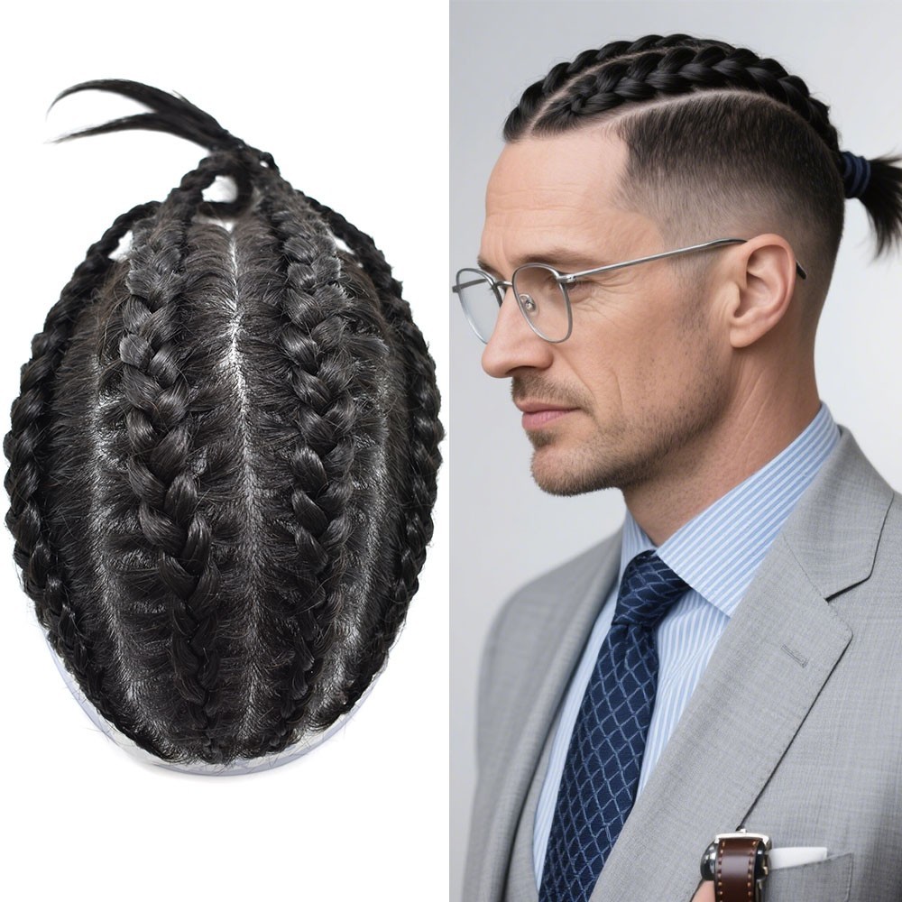 Versatile quick hairstyles braids for men