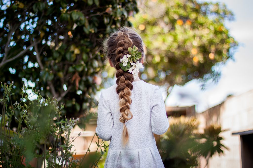 Seasonal face framing layers for long hairstyles for girls braids